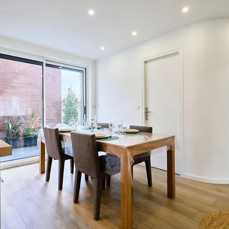 Lejlighed 2 Bedroom W/ Courtyard At Croise Laroche Marcq-en-Baroeul