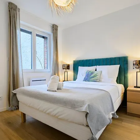 2 Bedroom W/ Courtyard At Croisé Laroche Marcq-en-Baroeul